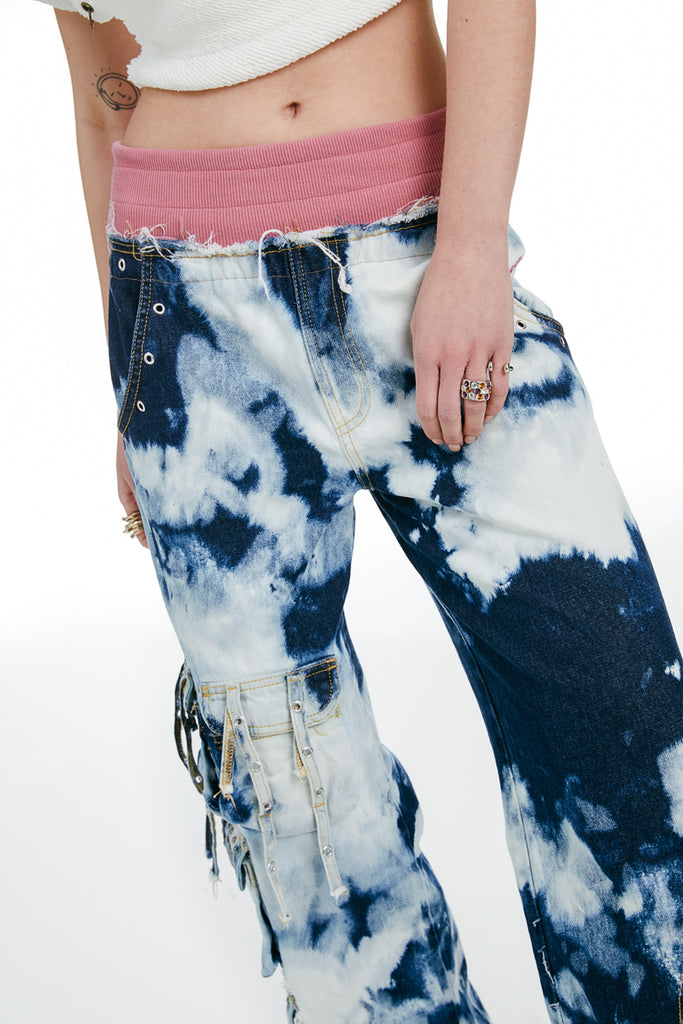 Punkyfish Cold Wall Jean distressed denim jeans womens