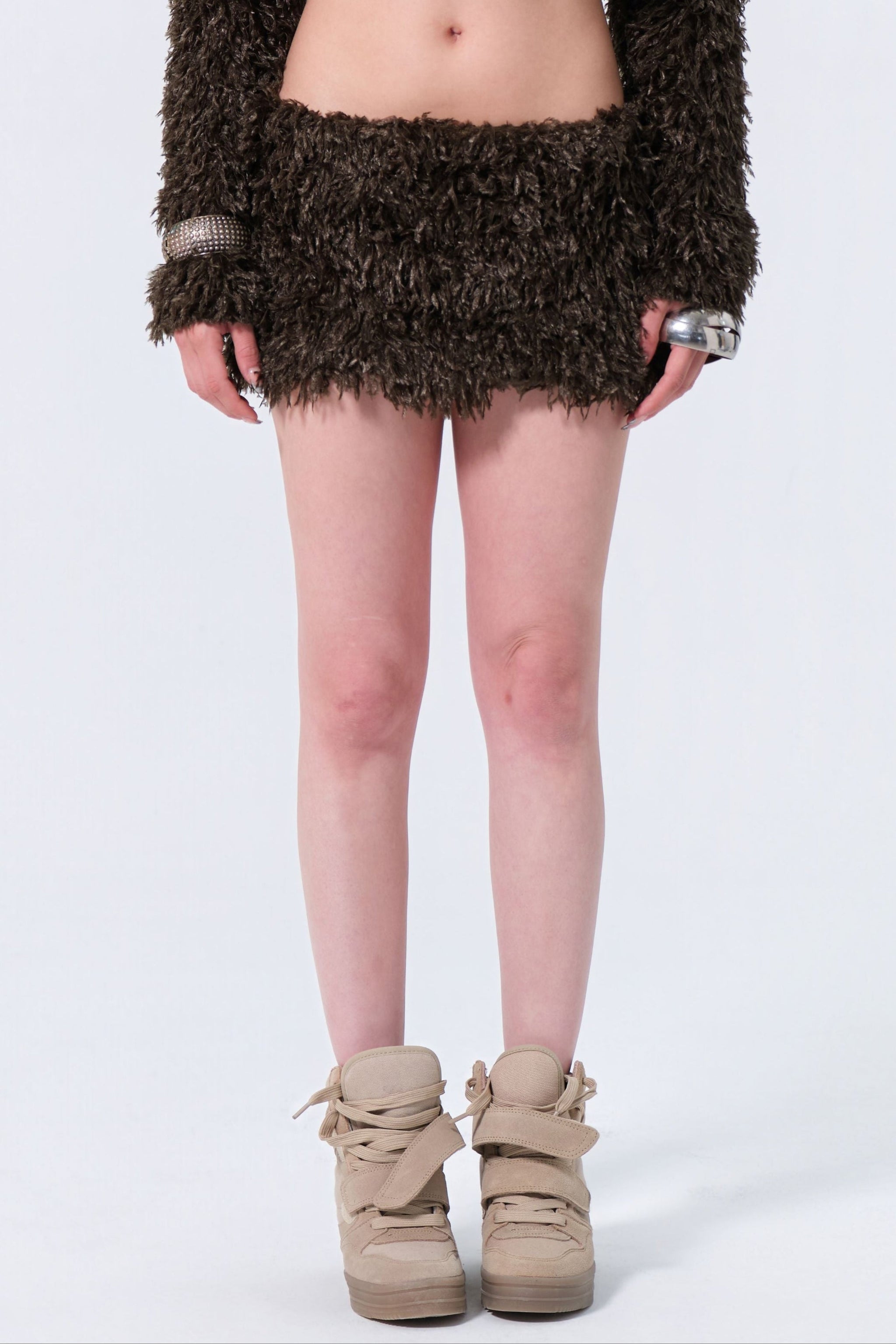 Shaggy Riot Fluffy Mini Skirt – Punkyfish